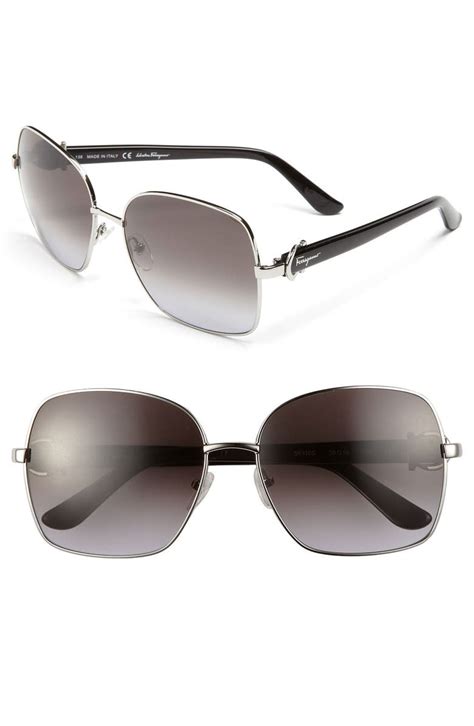 salvatore Ferragamo 59mm oversized sunglasses